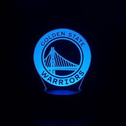 Golden State Warriors LED Lamp