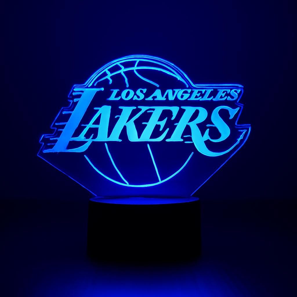 Los Angeles Lakers LED Lamp
