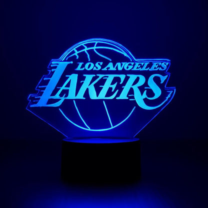 Los Angeles Lakers LED Lamp