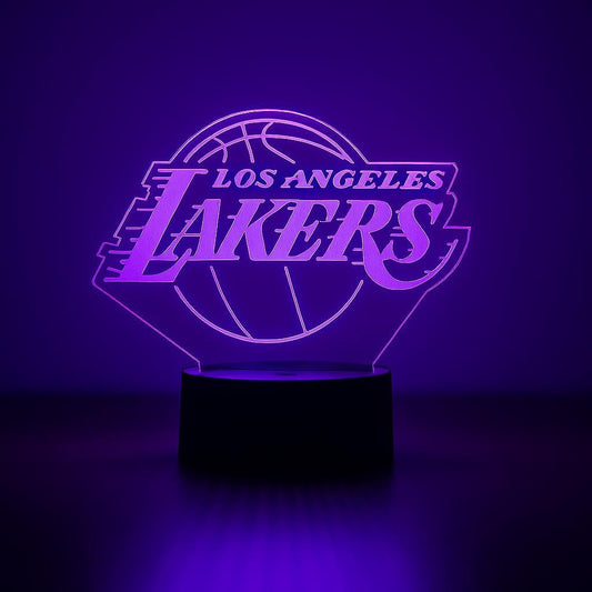 Los Angeles Lakers LED Lamp