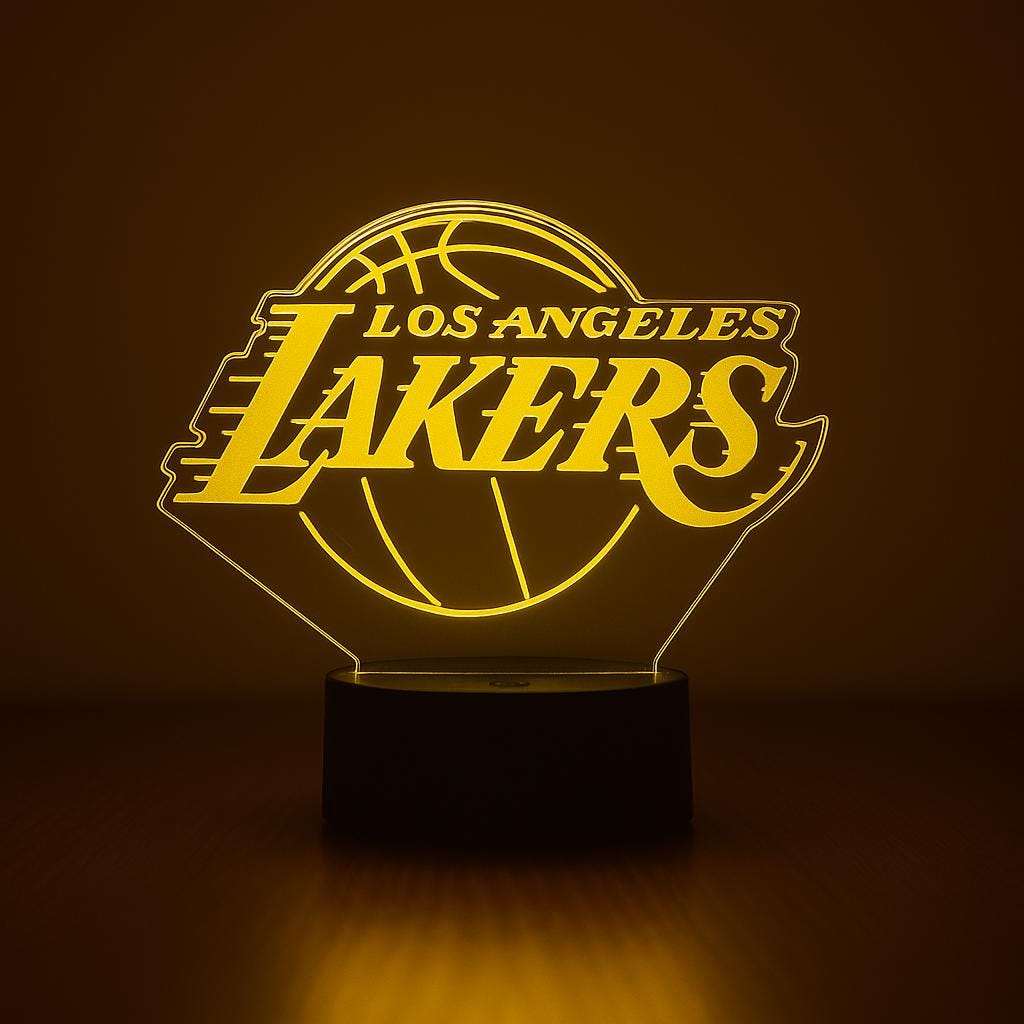 Los Angeles Lakers LED Lamp
