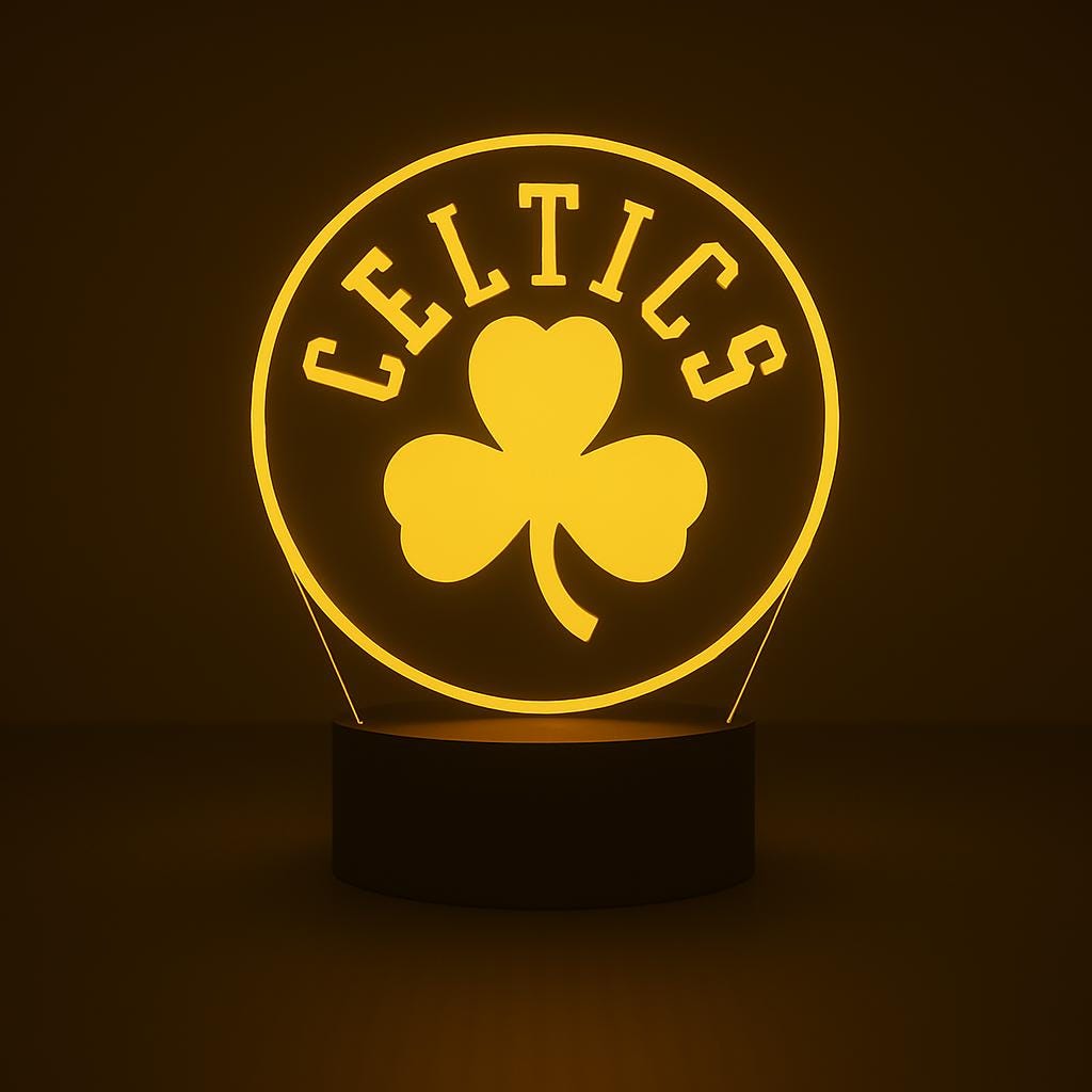 Boston Celtics LED Lamp