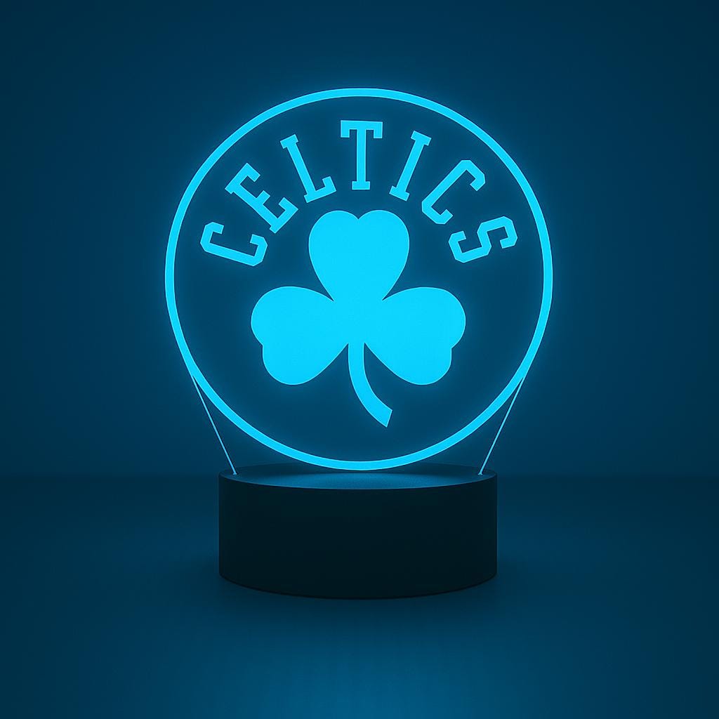 Boston Celtics LED Lamp