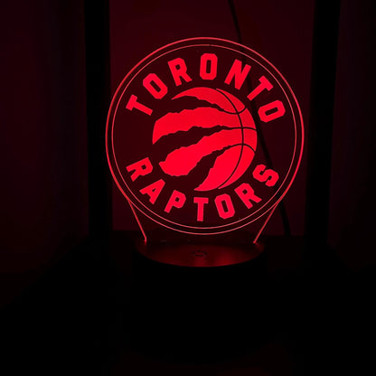 Toronto Raptors LED Lamp