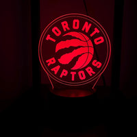 Toronto Raptors LED Lamp