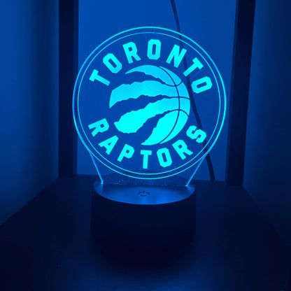 Toronto Raptors LED Lamp