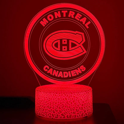 Montreal Canadiens LED Lamp