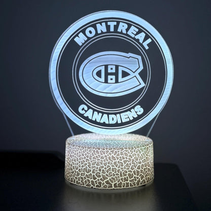 Montreal Canadiens LED Lamp