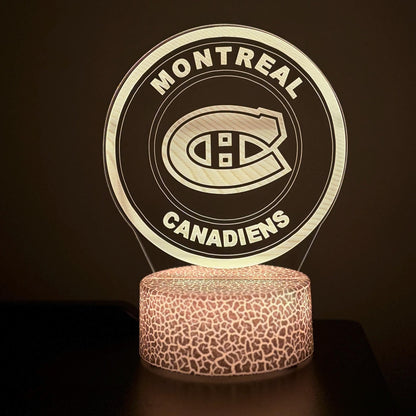 Montreal Canadiens LED Lamp