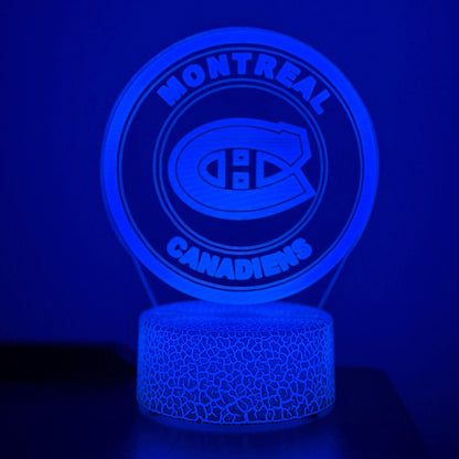 Montreal Canadiens LED Lamp