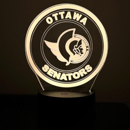 Ottawa Senators LED Lamp