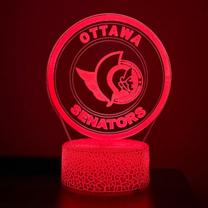 Ottawa Senators LED Lamp