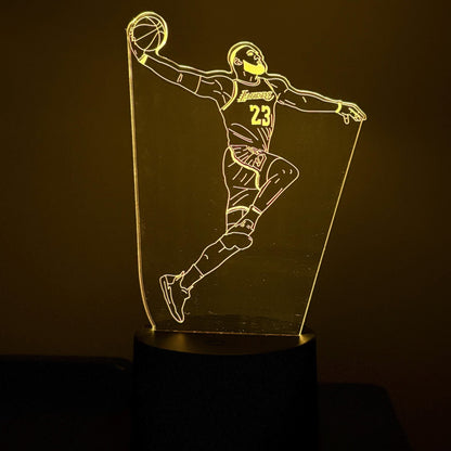 LeBron James LED Lamp