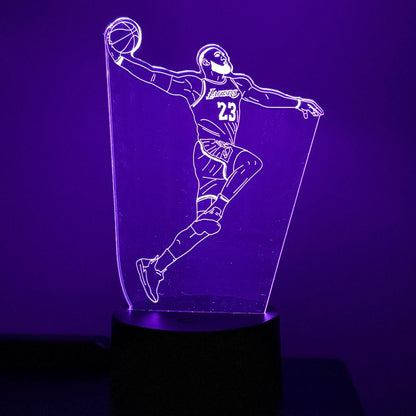 LeBron James LED Lamp