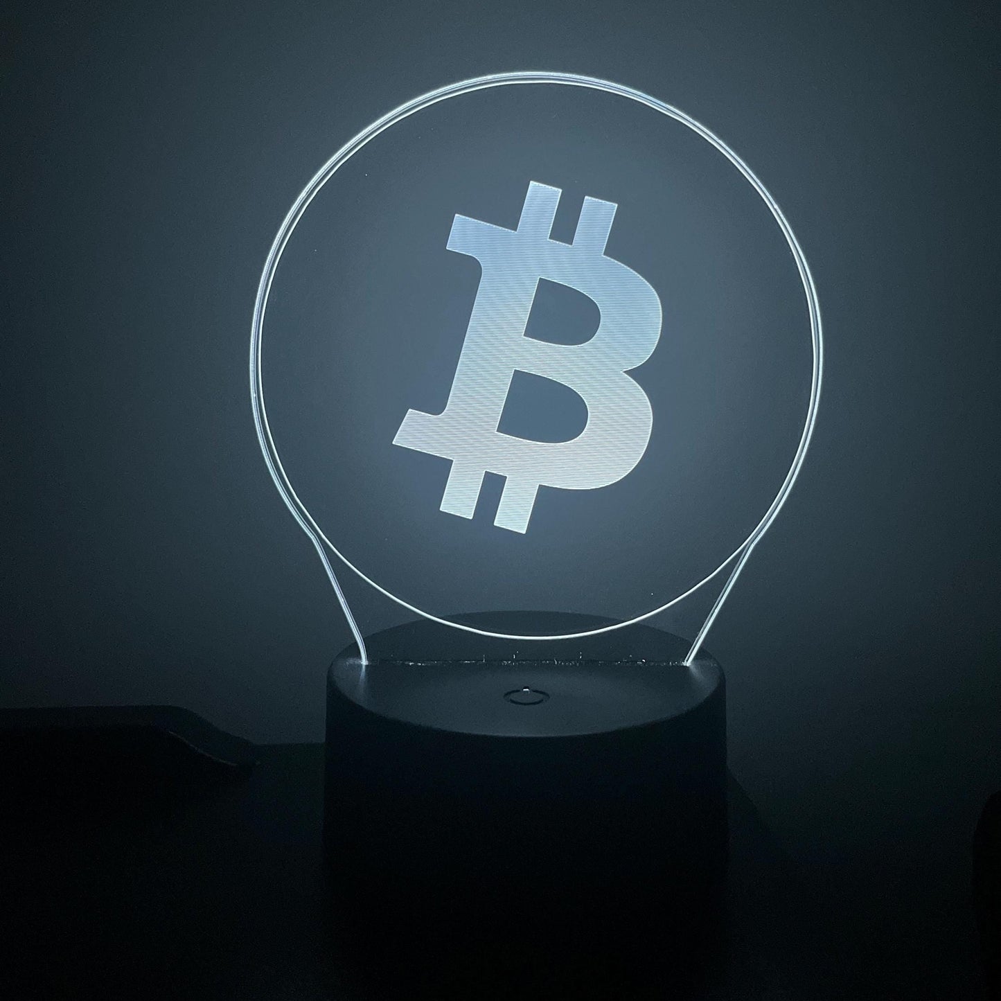 Bitcoin (BTC) LED Lamp