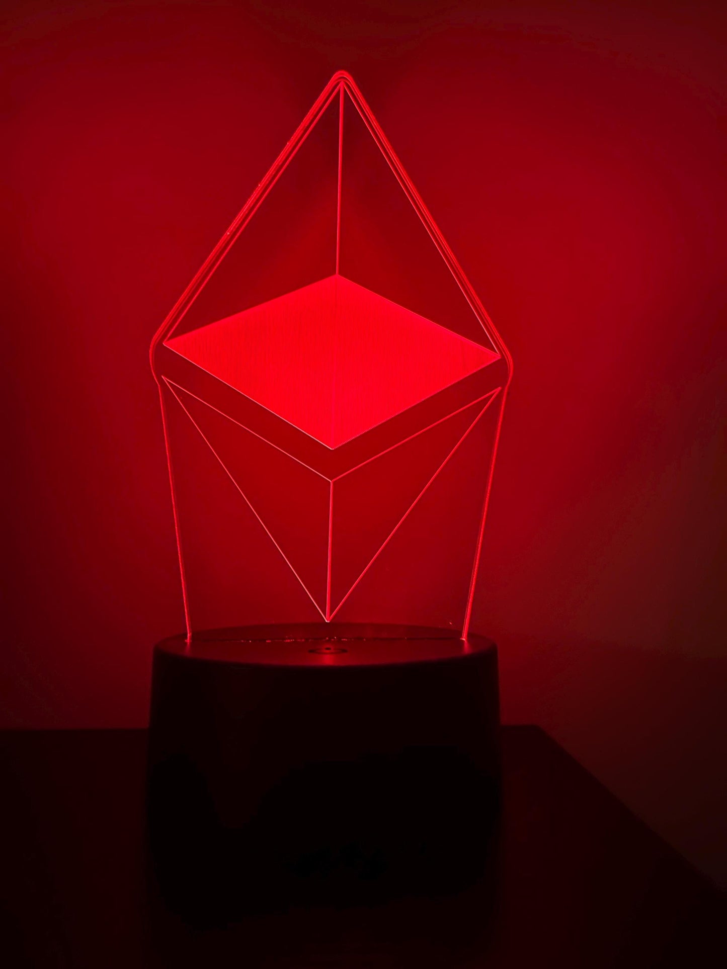 Ethereum (ETH) Crypto LED Lamp