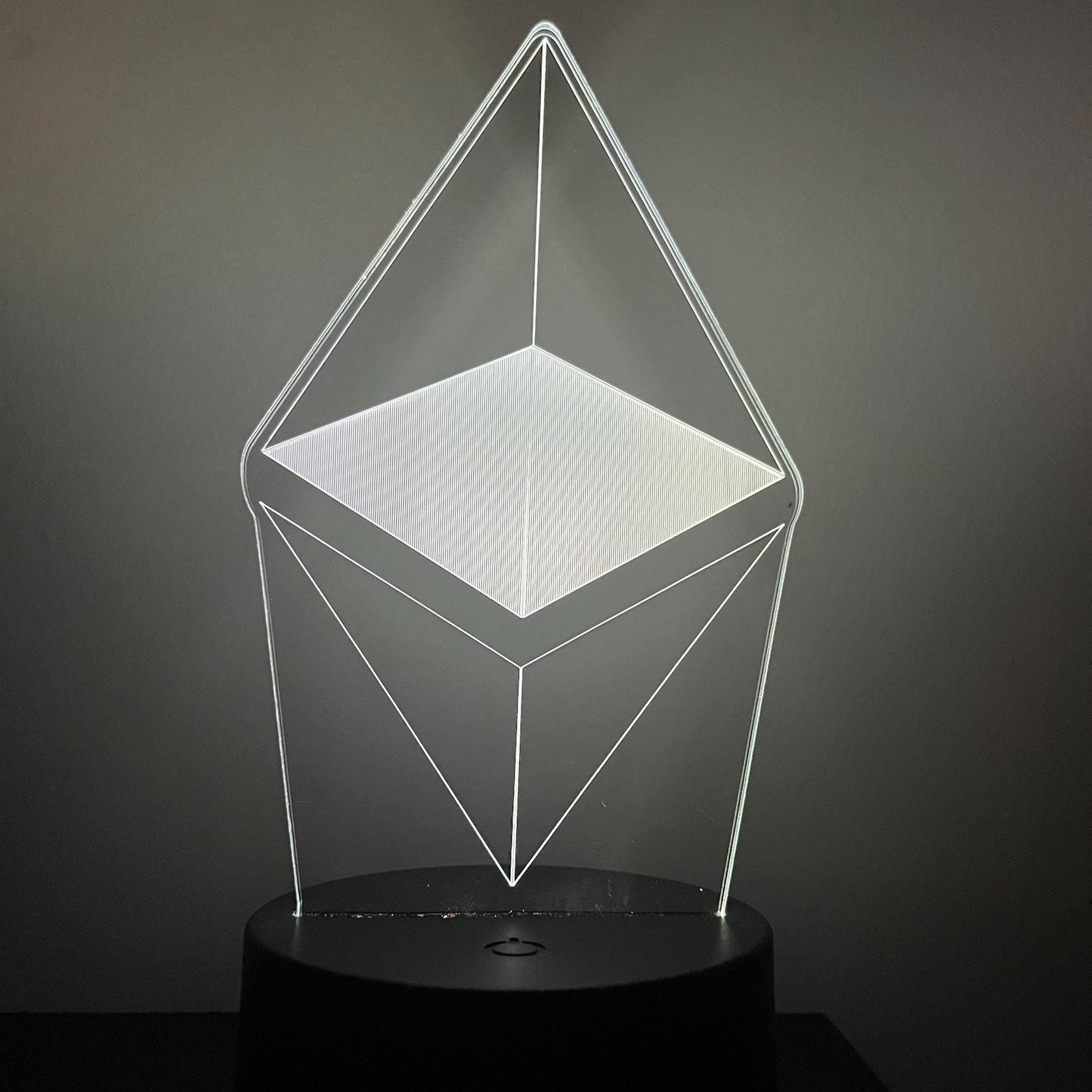 Ethereum (ETH) Crypto LED Lamp