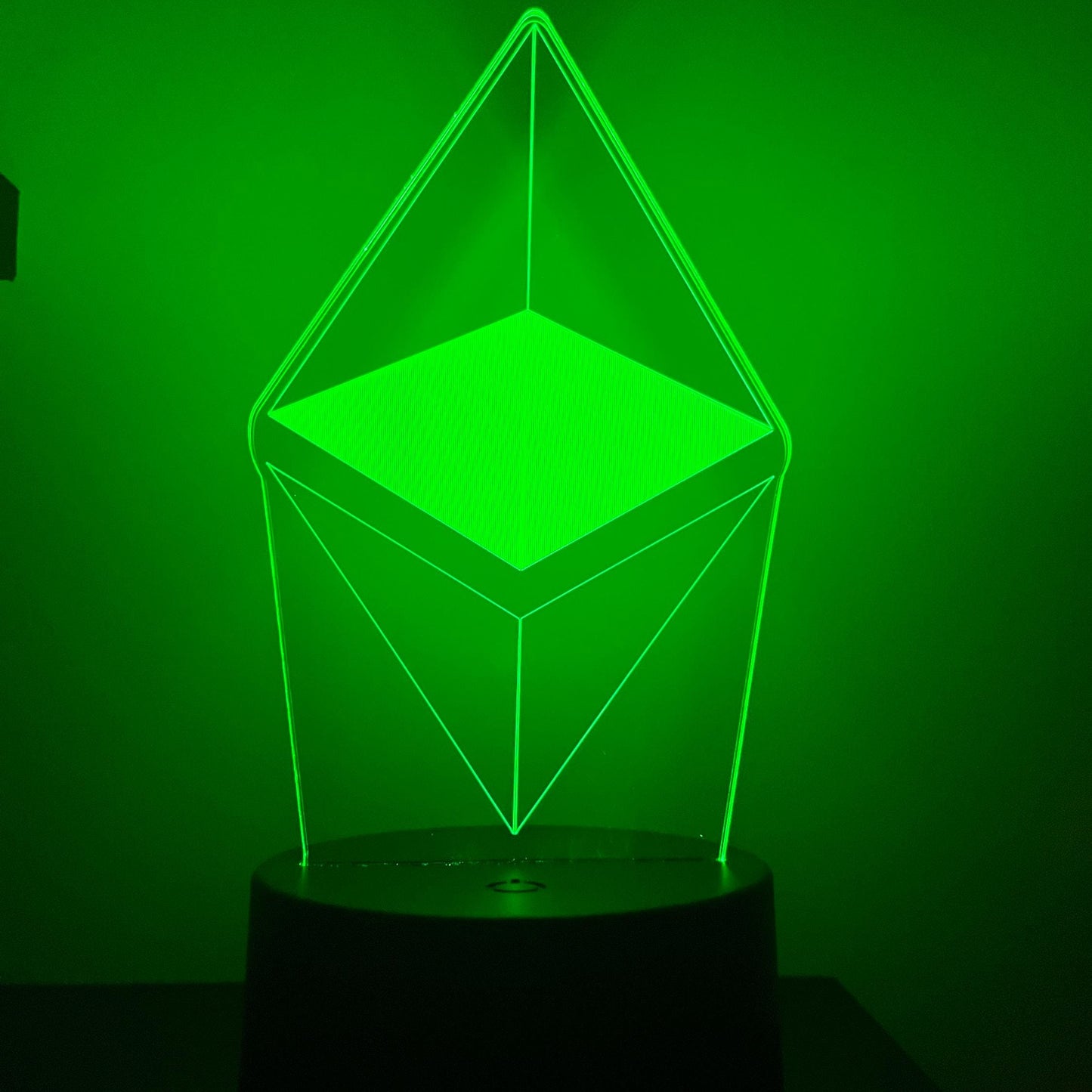 Ethereum (ETH) Crypto LED Lamp