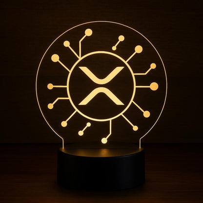 Ripple XRP Crypto Lamp