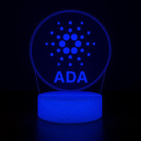 Cardano ADA Crypto LED Lamp