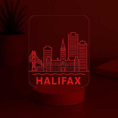 Halifax Skyline LED Lamp