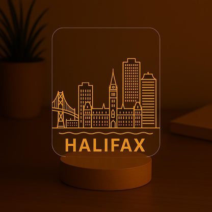 Halifax Skyline LED Lamp