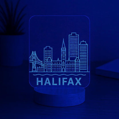 Halifax Skyline LED Lamp